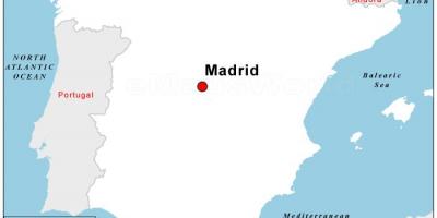 Harta de capital din Spania