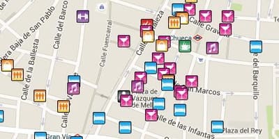 Gay zona Madrid arată hartă