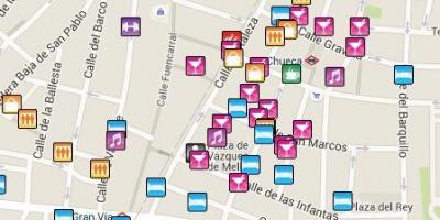 Gay zona Madrid arată hartă