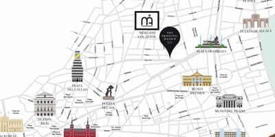 Harta de plaza del sol Madrid