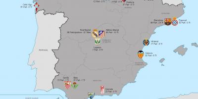 Harta de la real Madrid 