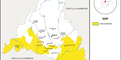 Harta regiunea Madrid
